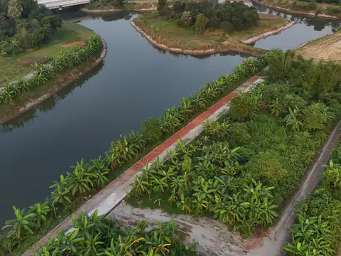 পূর্বাচলের প্লট এলাকার ছবি