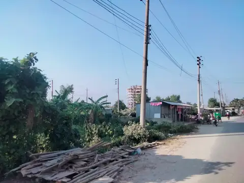 Photo of a Purbachal plot area