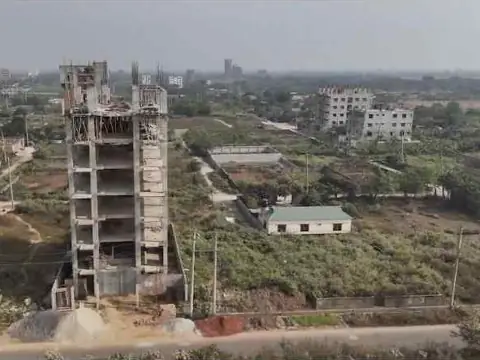 Sector 15 area from a drone (not this plot)