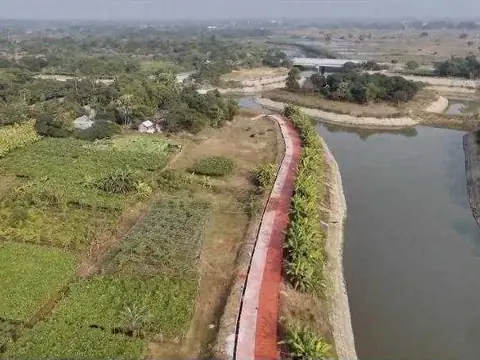 Sector 18 area from a drone (not this plot)
