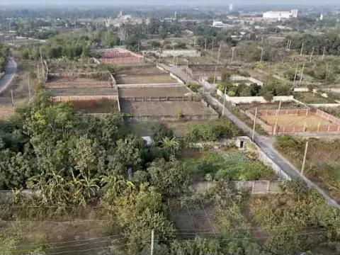 Sector 18 area from a drone (not this plot)
