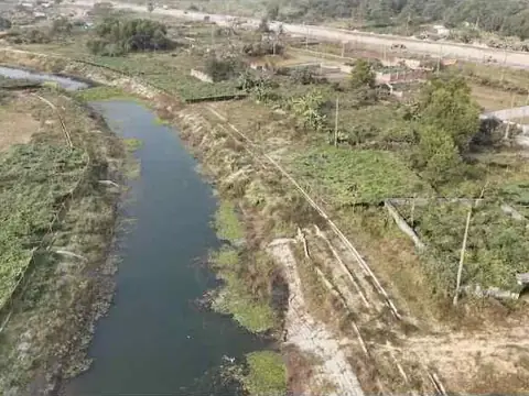 Sector 22 area from a drone (not this plot)