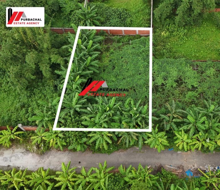 5 Katha Plot Near 150ft Road Beside Diplomatic Area in RAJUK Purbachal