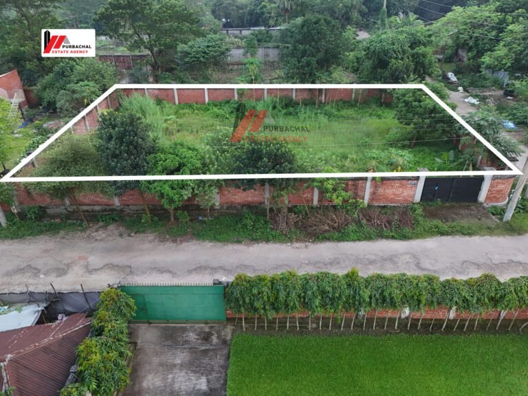 Corner 10 Katha Plot Near Lake in Sector 17, RAJUK Purbachal