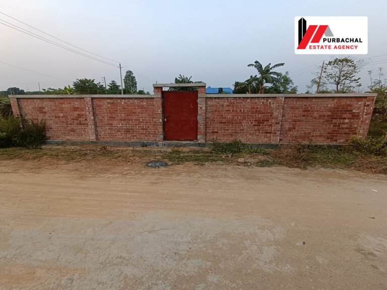 On 150ft 7.5 Katha South Facing Plot
